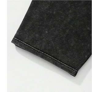 Shorts deportivos para hombre al por mayor, personalizados, de alta calidad, con estampado, apliques, bordados, estilo urbano, lavados. - Product Image 5