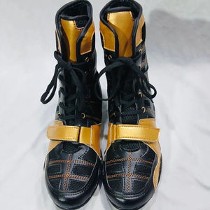 Zapatillas de Boxeo Profesionales para Entrenamiento en Interiores 2026, Ligeras, Transpirables, de Caña Alta, para Hombre - Product Image 2