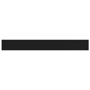 ชั้นวางหนังสือสีดำชุด8ชิ้น31.5 "x 3.9" x 0.6 "บล็อกบอร์ดไม้วิศวกรรม - Product Image 4