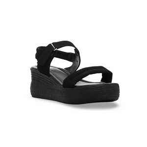 Women's Black Formal Heeled <b>Sandal</b> PU0218 - Product Image 2