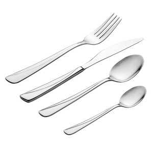 Luxury Gold Flatware Set <b>Knife</b> <b>Fork</b> Spoon Teaspoon Hammered Handle Mirror Finish Rust Resistant Metal Cutlery Wedding - Product Image 6