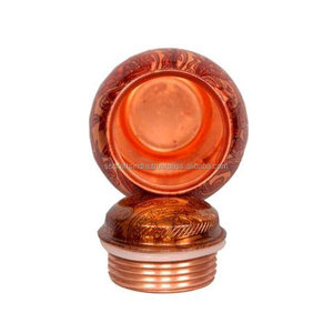 Bouteilles d'eau 100 % artisanales en cuivre imprimé, classiques, étanches, grande capacité, qualité supérieure, avec couvercles, pour l'extérieur - Product Image 4