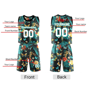 Basketball Uniform Durable Stretch Fabric Basketball Jerseys Wholesale Supplier for <b>Athletic</b> Teamwear Businesses - Product Image 3