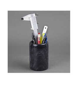 Porte-crayons en marbre élégant, porte-stylo en marbre, nouveau design moderne, porte-stylo rond en marbre pour la maison et le bureau - Product Image 1