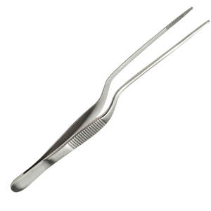 Pinzas para Oídos Lucae en Forma de Bayoneta, Punta Serrada, 14 cm, Acero Inoxidable de Alta Calidad, Herramienta Quirúrgica Manual para Otorrinolaringología, Uso Hospitalario - Product Image 1