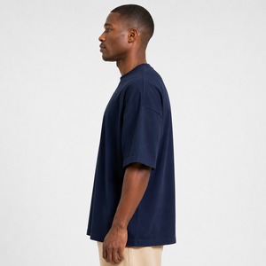 T-shirts oversize pour hommes en tissu lisse, coupe décontractée, légers, confortables, respirants et de qualité fiable pour les activités de plein air - Product Image 2