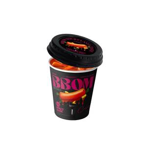 [Attract] BBOM TTEOKBOKKI CUP, Pastel de Arroz Instantáneo, Comida Callejera Coreana, Cinco Sabores (Picante, Rosa, Albahaca, Queso Cremoso), Snack Aid - Product Image 2