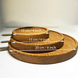 Étagère flottante en bois de chêne massif, étagère murale en bois pour plantes d'intérieur, décoration de la maison - Product Image 5