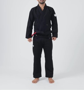 Kimono de Karate Ligero, Transpirable, 100% Algodón, 460 g/m², Azul, Negro, Blanco, para Jiu Jitsu Brasileño (BJJ) de Pakistán - Product Image 2