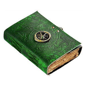 Carnet de croquis Vintage en cuir pour hommes et femmes, carnet d'écriture à reliure en cuir - Product Image 1