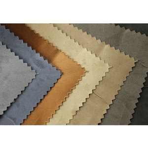 Tissu en daim polyester, finition douce et lisse, surface similaire au daim, aspect luxueux, vestes, sacs, chaussures, tapisserie, vente en gros - Product Image 2