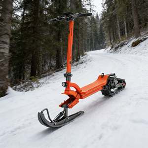 TOP VENTES Trottinette Électrique 72V 8000W pour Adultes, Pneus Larges, Idéale pour le Tout-Terrain et les Voyages sur Neige - Product Image 1