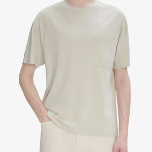 <b>Short</b> Sleeve Men's Tshirts Summer Pocket T-shirt for Men Cotton Jersey T Shirt Top T-shirts Oversized Crewneck - Product Image 1