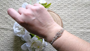 สร้อยข้อมือหินประดับทำมือแบบมาคราเม่ สำหรับทำเครื่องประดับ ขายส่ง - Product Image 2