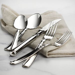 <b>High</b> End Stainless Steel Metal Cutlery Set For Dining <b>Table</b> <b>Kitchen</b> Restaurant Hotel Catering Banquet Party - Product Image 4