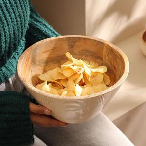 ชามไม้กระถินรูปหัวใจ เป็นมิตรกับสิ่งแวดล้อม สำหรับงานเลี้ยงอาหารค่ำ ขนาดสั่งทำได้ ผลิตในอินเดีย - Product Image 4