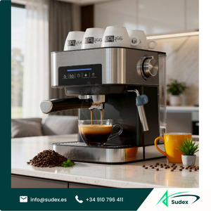 เครื่องชงกาแฟอัตโนมัติ Sudex XMJL-6863 รุ่นทันสมัยระดับไฮเอนด์ สำหรับใช้ในบ้าน ครัวเรือน และเชิงพาณิชย์ - Product Image 1
