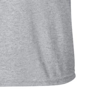เสื้อยืดแขนสั้นสีเทาเฮเทอร์ พิมพ์ลายกรีกเลตเตอร์ชิลด์กราฟิกคอกลมลำลองเสื้อยืดผู้หญิงแฟชั่นสตรีทแวร์ - Product Image 3