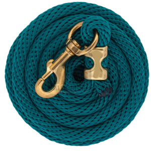 Durable High Strength Braided Nylon and Stainless Steel Horse <b>Head</b> Rope with Soft Grip for Horse <b>Training</b> & Control - Product Image 5