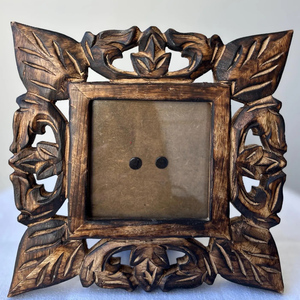 Cadre photo en bois massif de style antique, rustique et fait main, pour table, décoration vintage pour la maison, le bureau ou le salon - Product Image 6