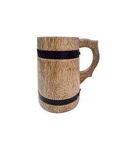 Taza Vikinga de Madera Natural de Tamaño Personalizado, Ecológica, para Regalos de Fiesta, con Aislamiento Térmico, Taza de Té de Madera con Logotipo Personalizado - Product Image 4