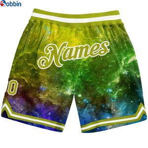 Pantalones Cortos de Playa para Hombre, Transpirables, Sublimados Personalizados, de Poliéster, Holgados, con Estampado Completo, de Malla, para Entrenamiento - Product Image 5