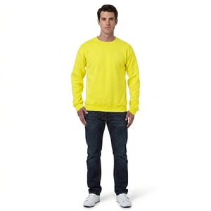 เสื้อสเวตเชิ้ตผู้ชายแบบลำลอง แขนยาว คอกลม สวมใส่สบาย แบบพื้นฐาน - Product Image 6
