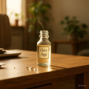 Aceite Esencial de Clarysage 100% Puro ORGÁNICO HIMVEDA, Aroma Dulce, Destilado al Vapor, Ecológico, Para Todo Tipo de Piel, Venta al Por Mayor - Product Image 2