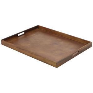 Plateau de rangement en bois multi-usages, plateaux de bar artisanaux, lavables au lave-vaisselle, articles de cuisine décoratifs, plateaux antiques, prix de gros - Product Image 6