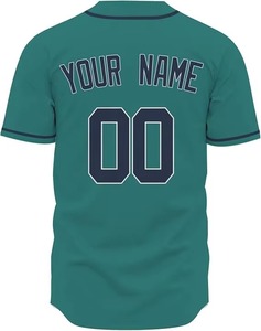 Uniforme de Béisbol de Alta Calidad para Uso Prolongado, Atuendo de Equipo Elegante, Logotipos Personalizables, 100% Poliéster, Manga Corta, Verano - Product Image 5
