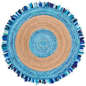 NYKO MART Handmade Braided Bohemian Jute Carpet 12x15 & 8x10 ft Extra Large Custom Natural Fiber Non-Slip Eco-Friendly <b>Rug</b> - Product Image 1