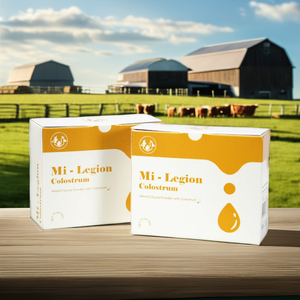 Mi-Legion Daily Colostrum <b>Drink</b> <b>Powder</b> High-IgG Bovine Protein 4, Strength Balanced Nutrition - Product Image 6
