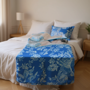 Housse de lit imprimée 90x190 cm, motif amusant, drap-housse et drap plat - Product Image 2