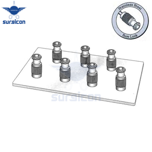 Adaptador de Transferencia de Fluidos de Precisión de Acero Inoxidable Sure Lock, Longitud 3 cm / 1-1/4 pulgadas, Conector Reutilizable para Jeringa Metálica - Product Image 2