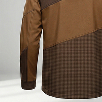 Veste d'hiver unisexe urbaine à capuche enduite, résistante à l'eau, coupe-vent avant, style streetwear pour le marché européen et américain