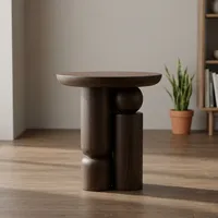 Table basse en bois moderne minimaliste SUNWOODD EXPO, faite à la main, facile à nettoyer, meubles de salon