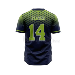 Uniforme de baseball pour hommes avec pantalon en jersey confortable, vêtements de sport légers et durables, impression personnalisée du logo et du numéro, idéal - Product Image 6