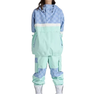 Ropa de esquí personalizada para mujer, de alto rendimiento, impermeable, para snowboard, traje de entrenamiento de invierno para mujer, ropa de esquí femenina OEM - Product Image 5