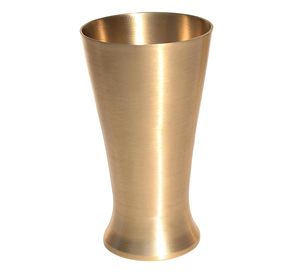 Verre Kansa en bronze fait main 1 pièce 200 ml Or - Product Image 6