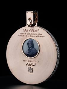 Colgante de Letra Hip Hop Personalizado con Nombre y Número, Chapado en Rodio sobre Plata 925, con Moissanita que Pasa el Test de Diamantes y Estilo Iced Out - Product Image 4