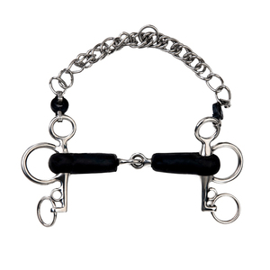 Bocados Pelham de Acero Inoxidable de Alta Calidad con Cadena, Bocados Ingleses para Caballos, Bocado Pelham Mullen, Precio al por Mayor - Product Image 3