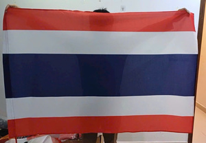 Double Layer Blackout National <b>Flag</b> Full Color Printing National Style Embroidery Vietnam Origin OEM ODM - Product Image 3
