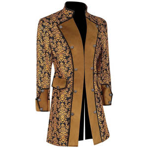 Trendy Vintage Mens Steampunk Wholesale Coat Tailcoat Medieval <b>Gothic</b> <b>Jacket</b> OEM ODM 2026 - Product Image 3