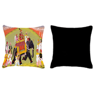 Ensemble de housses de coussin et de taies d'oreiller de style bohème pour canapé et lit Vente en gros en Inde