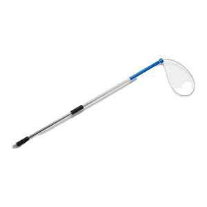 Perche de capture pour animaux de compagnie extensible, écologique et portable, en acier inoxydable, outil de contrôle humain avec boucle - Product Image 2