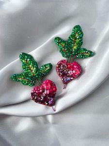 Elegant Handmade Embroidered Beaded Butterfly Brooch Artistic Fashion Jewelry Gift for Women - Product Image 6