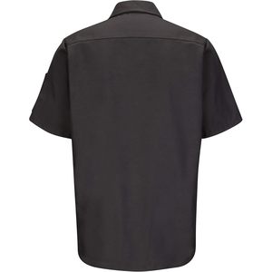 Chemise de travail à manches courtes en ripstop pour homme sur mesure - Product Image 1