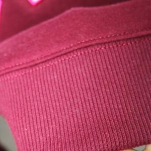 Sweat-shirt à col montant DPT BROWN 100% BLANC avec broderie appliquée, col large, URBAN PRODUCTIONS - Product Image 6