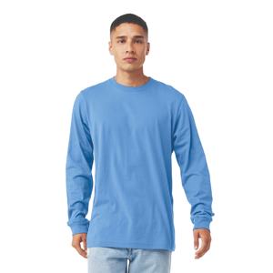 Camiseta de Manga Larga de Secado Rápido 100% Algodón para Hombre, Venta al por Mayor, Personalizada, de Alta Calidad, Transpirable, Informal, OEM - Product Image 1