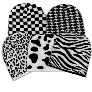 Nuevo conjunto de 3 piezas de gorro, bufanda y calentador de cuello de punto para mujer, gorro de invierno para damas y niñas, gorros cálidos de lana. - Product Image 1